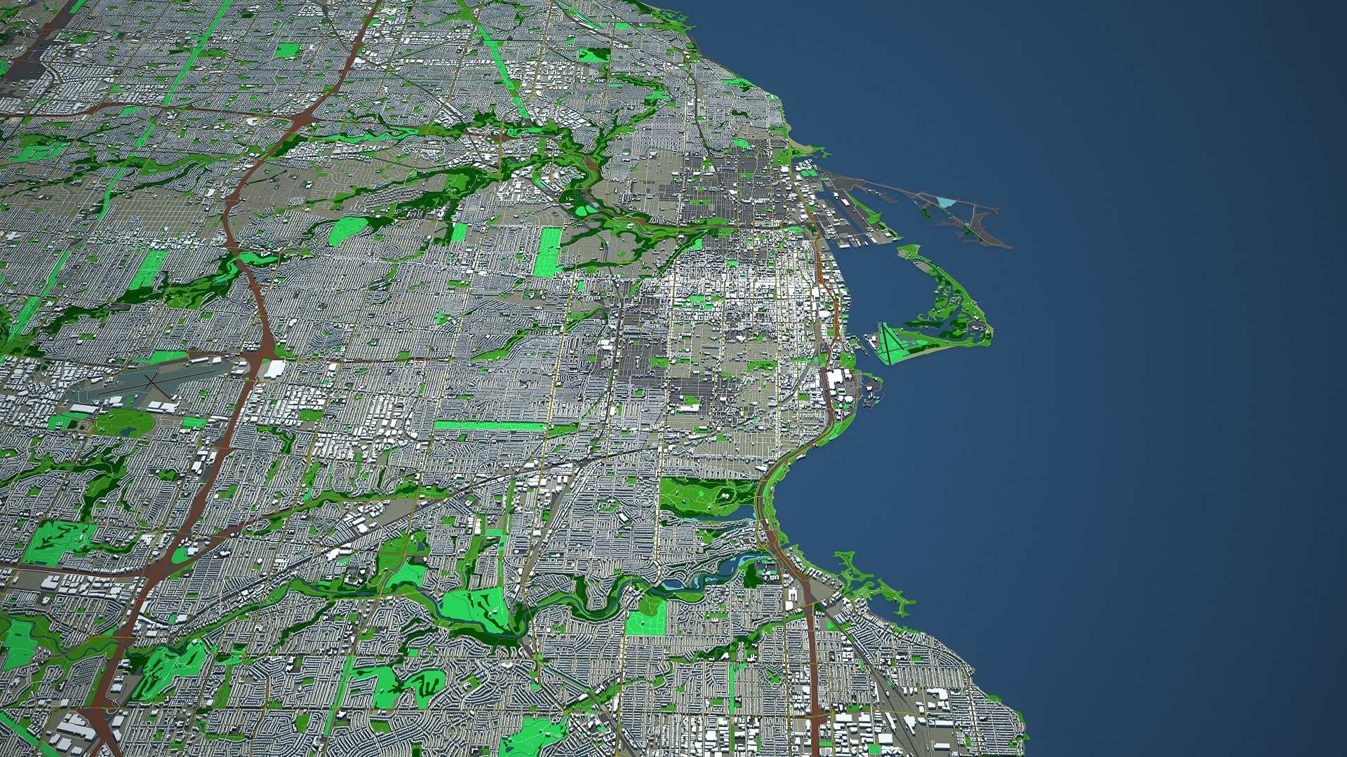 3D Toronto Cityscape - TurboSquid 1501602