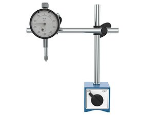 Dial Indicator With Magnetic Base