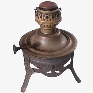 3D Kerosene Lamp model