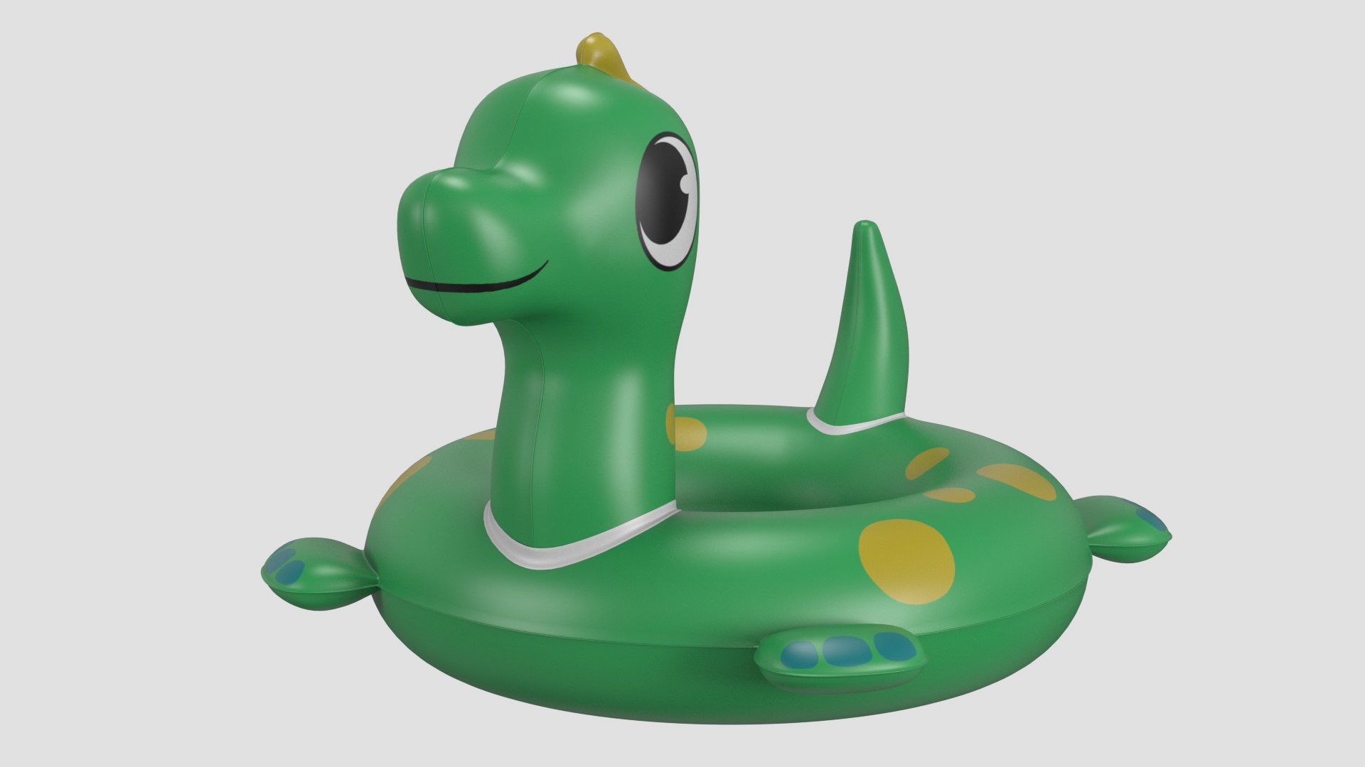 Dinosaur Pool Float Swim Ring 3D TurboSquid 1802818