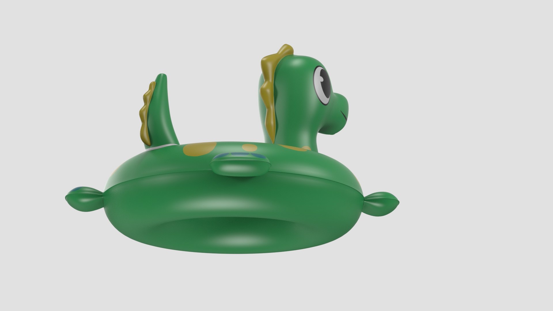 Dinosaur Pool Float Swim Ring 3D TurboSquid 1802818