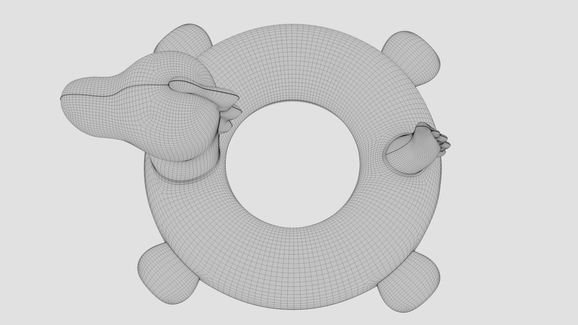 Dinosaur Pool Float Swim Ring 3D TurboSquid 1802818