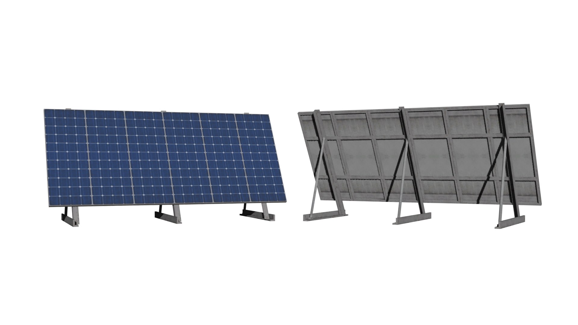 Solar Panel 3D Model - TurboSquid 2285781