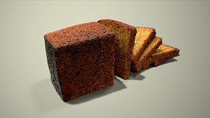3D Tasty Bread Pack Vol 2 Model 4