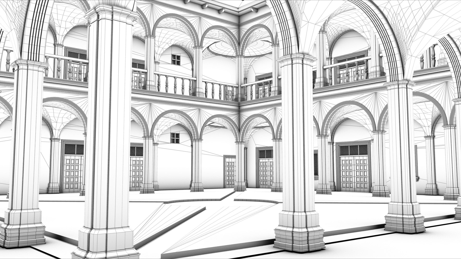Ancient Building Model - TurboSquid 1343126