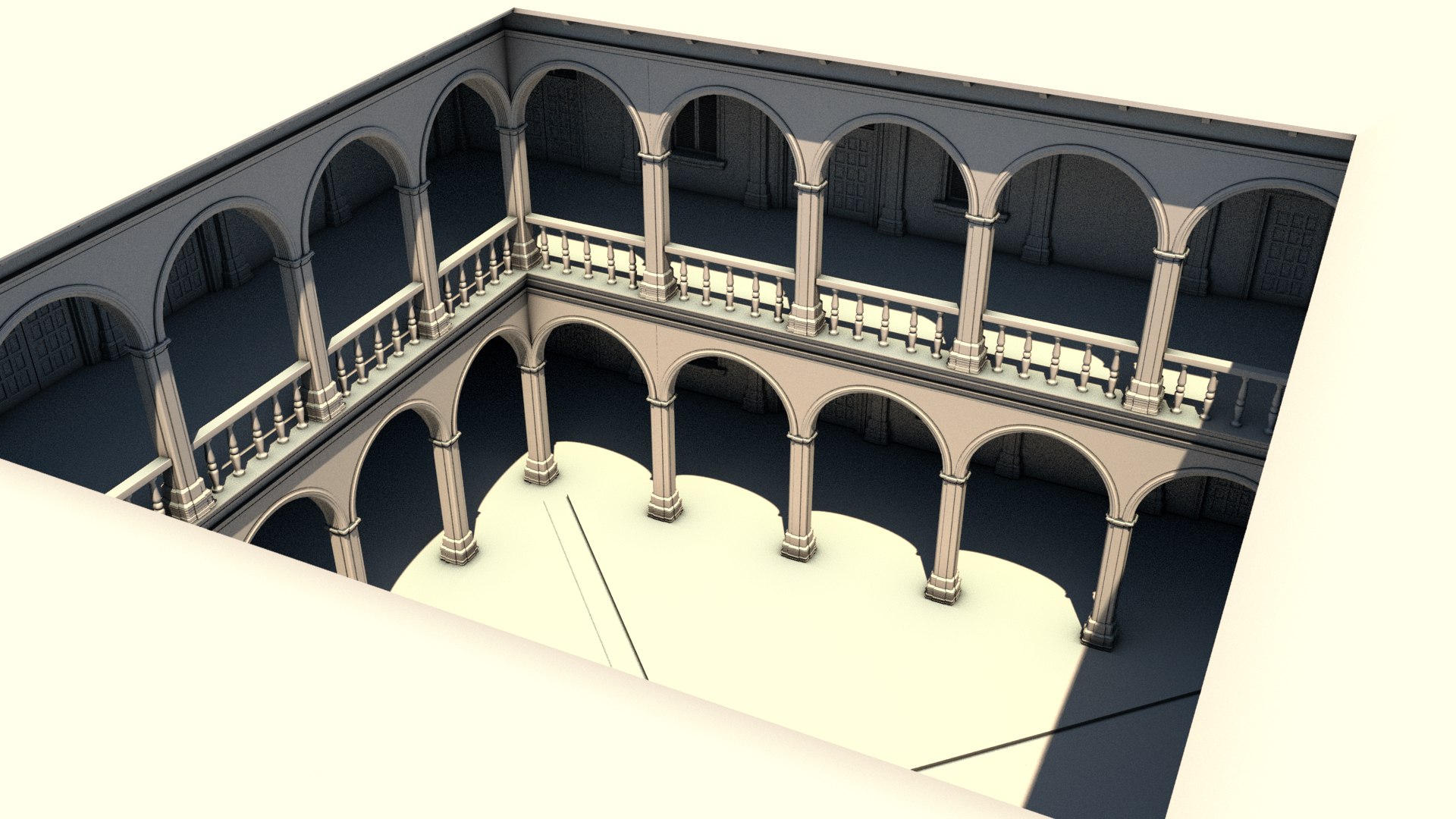 Ancient Building Model - TurboSquid 1343126
