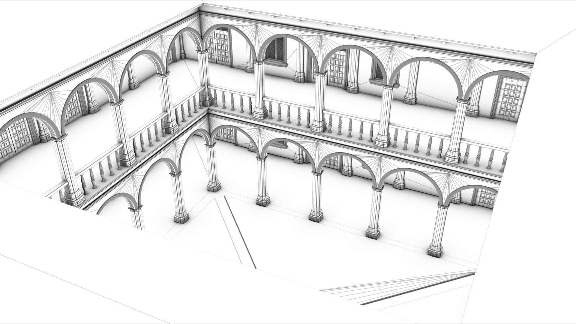 Ancient Building Model - TurboSquid 1343126