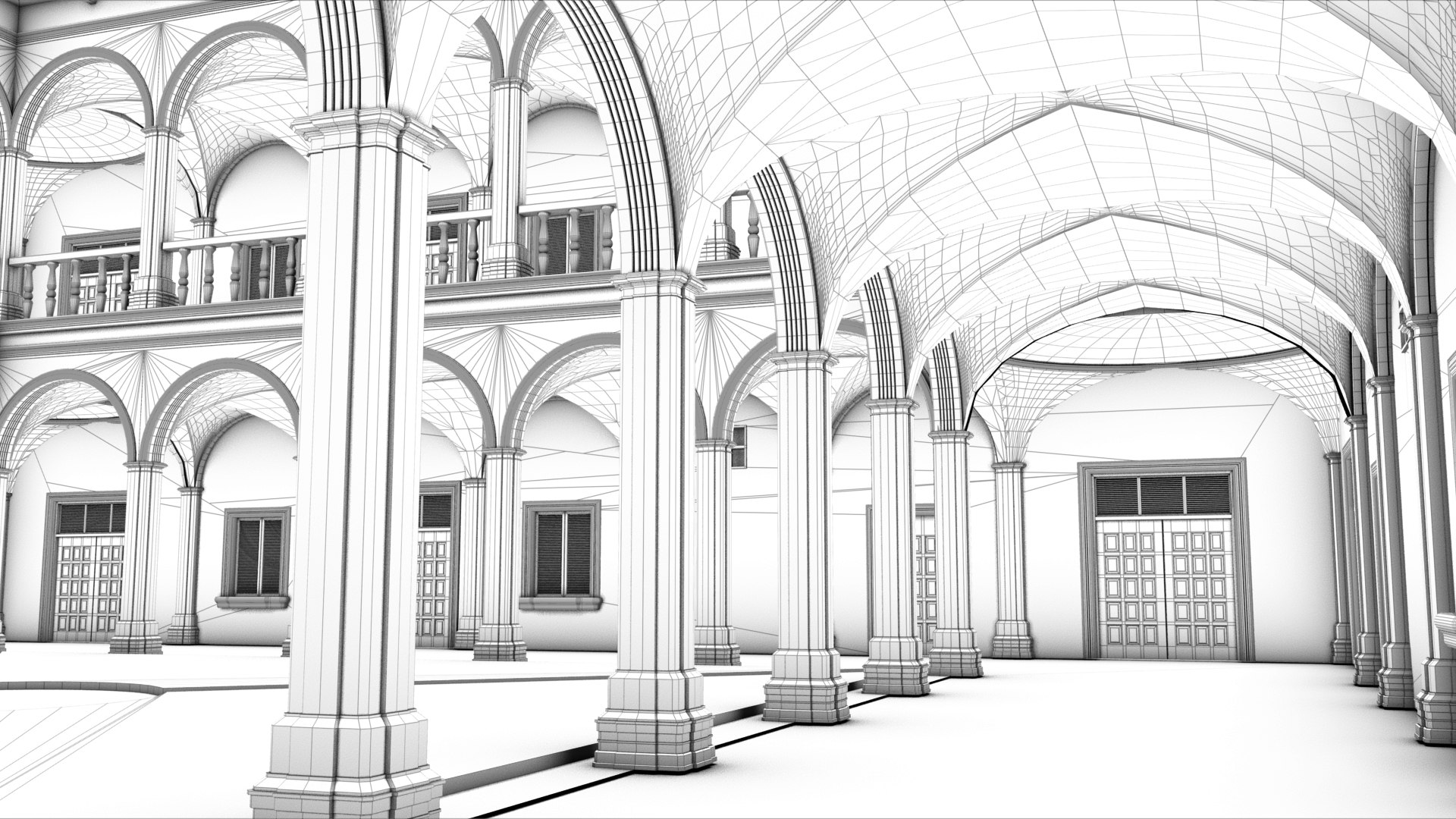 Ancient Building Model - TurboSquid 1343126