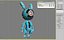robot rabbit 3d max