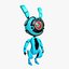 robot rabbit 3d max