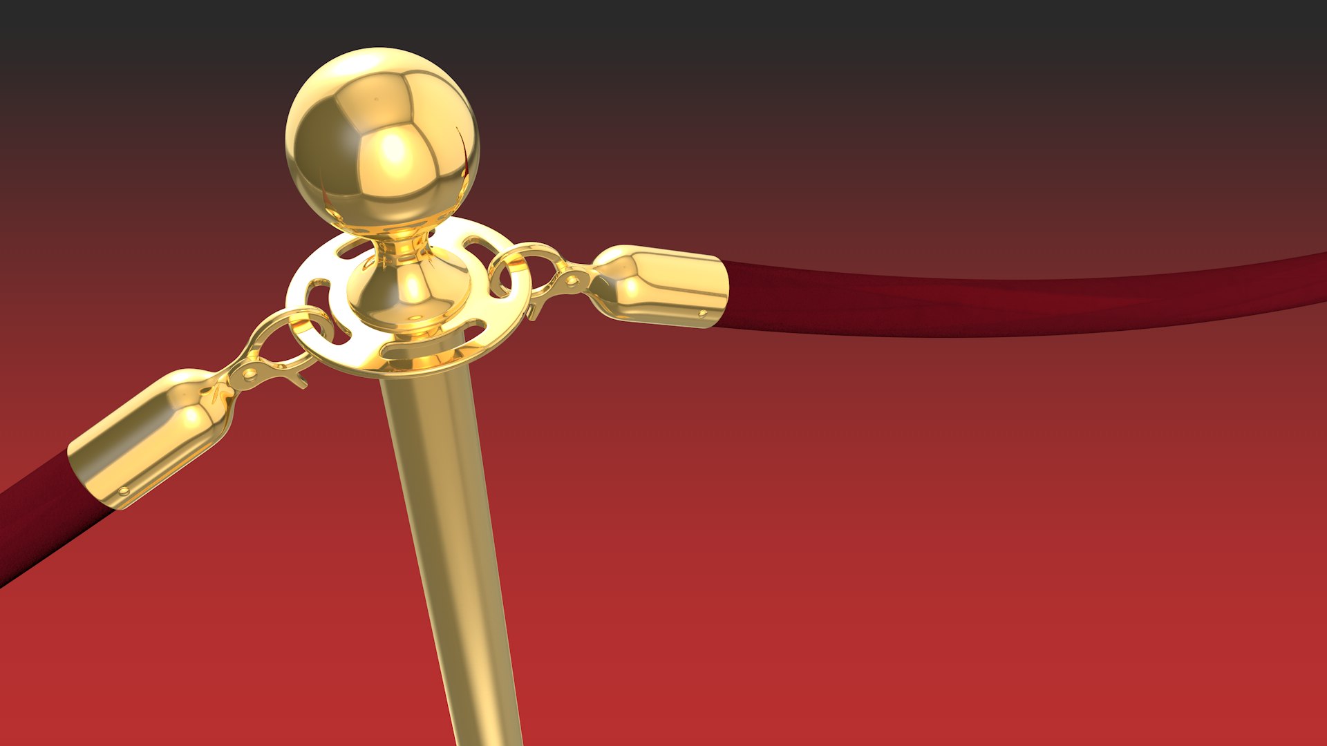 3d Velvet Rope