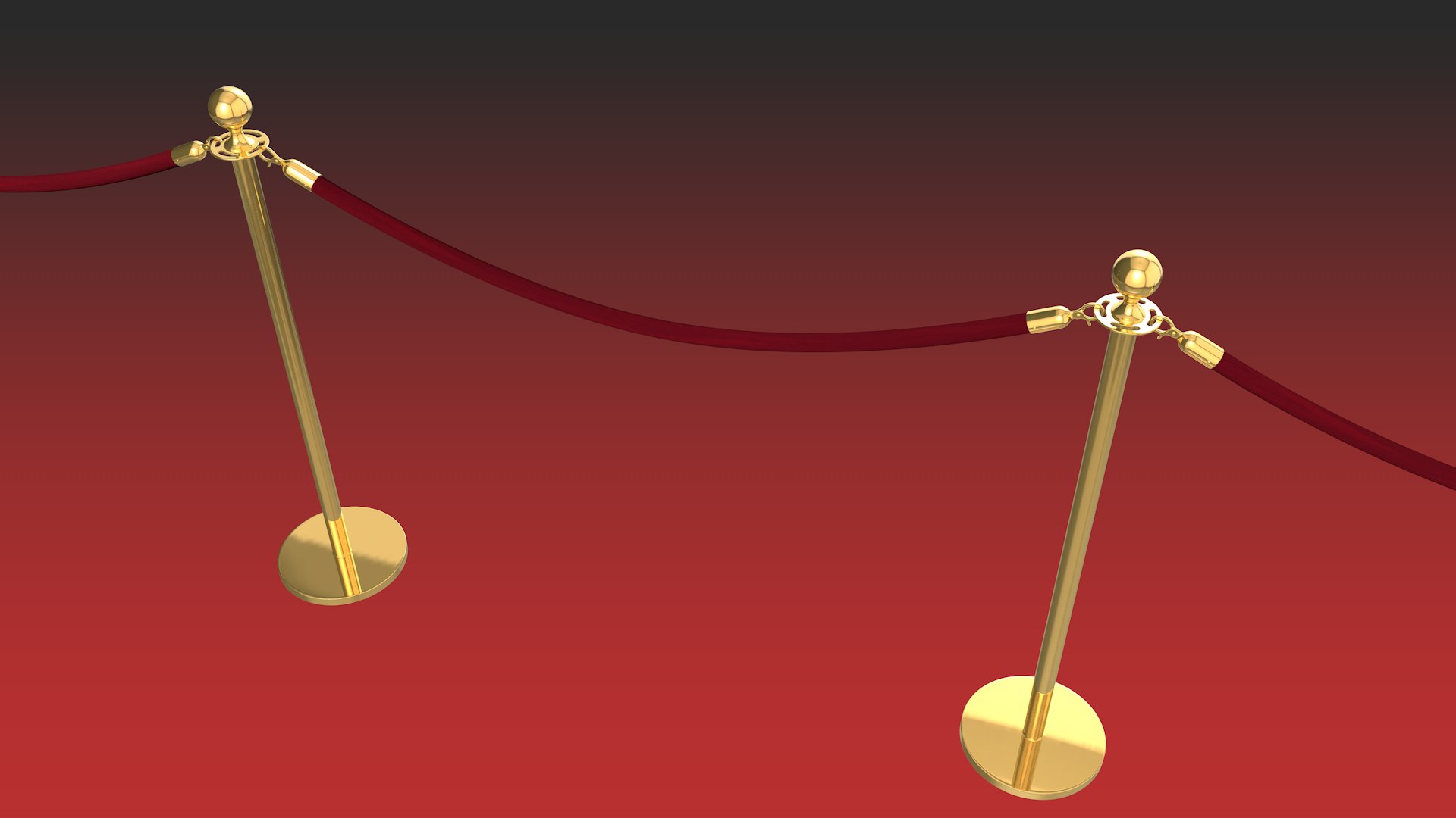 3d Velvet Rope