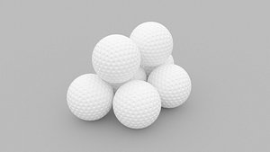 3D Golf Balls