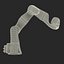 Kuka Robot LBR IIWA 7 R800 Rigged for Cinema 4D 3D Model