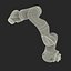 Kuka Robot LBR IIWA 7 R800 Rigged for Cinema 4D 3D Model