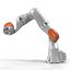 Kuka Robot LBR IIWA 7 R800 Rigged for Cinema 4D 3D Model