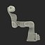 Kuka Robot LBR IIWA 7 R800 Rigged for Cinema 4D 3D Model