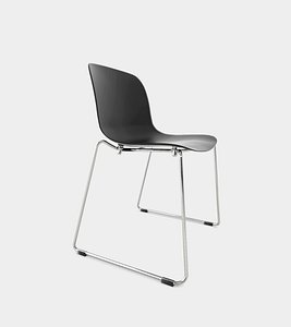 photorealistic chair chrome frame 3D