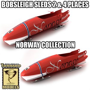 Bobsleigh Sleds Collection - Norway