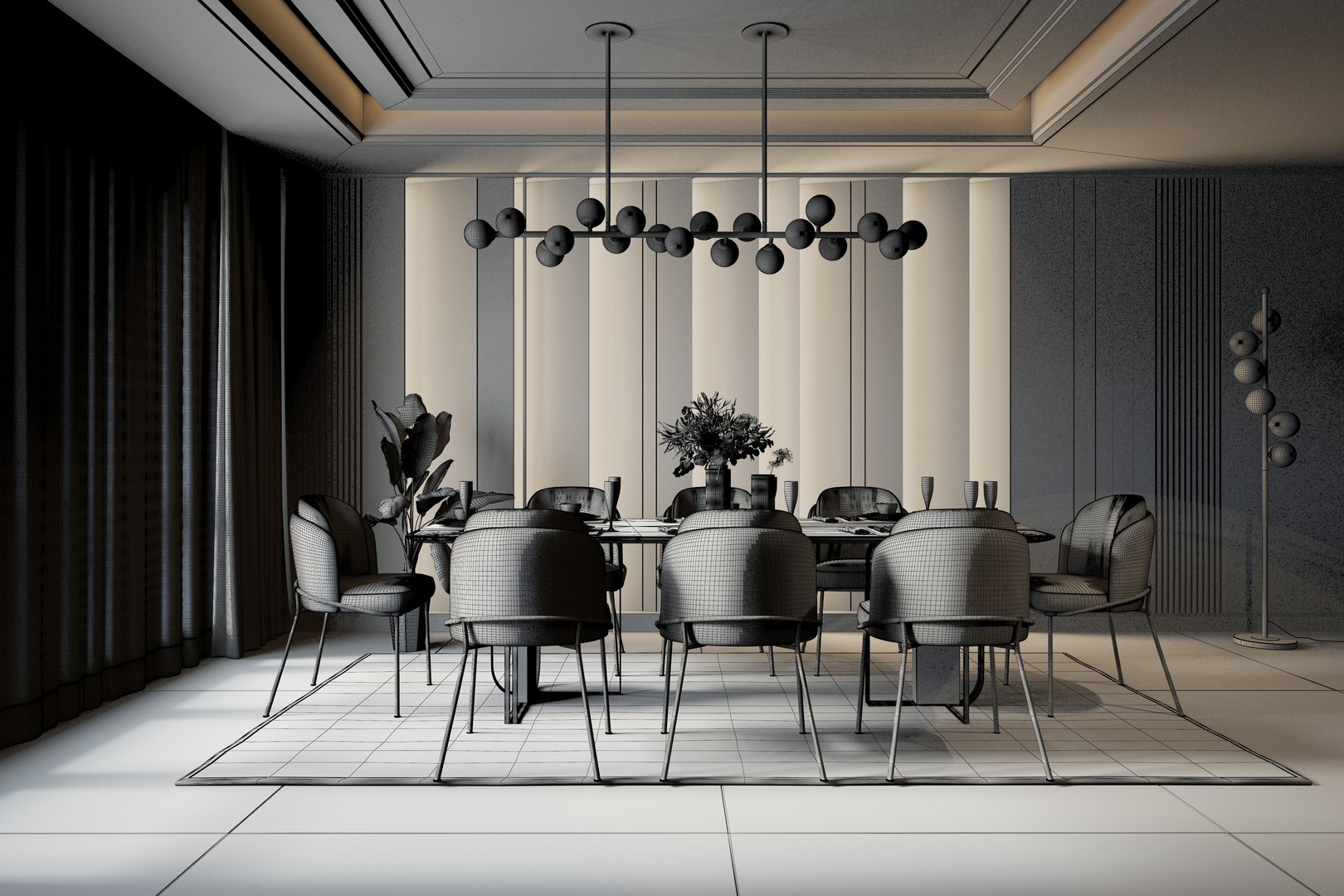 3D Dining 10 - TurboSquid 1914309