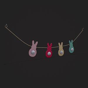 EasterBunnyGarlandFBX