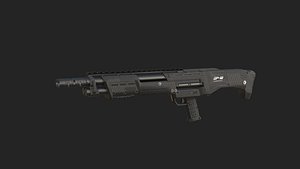 Pistol 3D Model 010 3D model