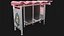 Bus Stop in San Francisco 3D model