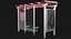 Bus Stop in San Francisco 3D model