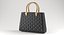 3D model Bvlgari Serpentine Duo Black Bag