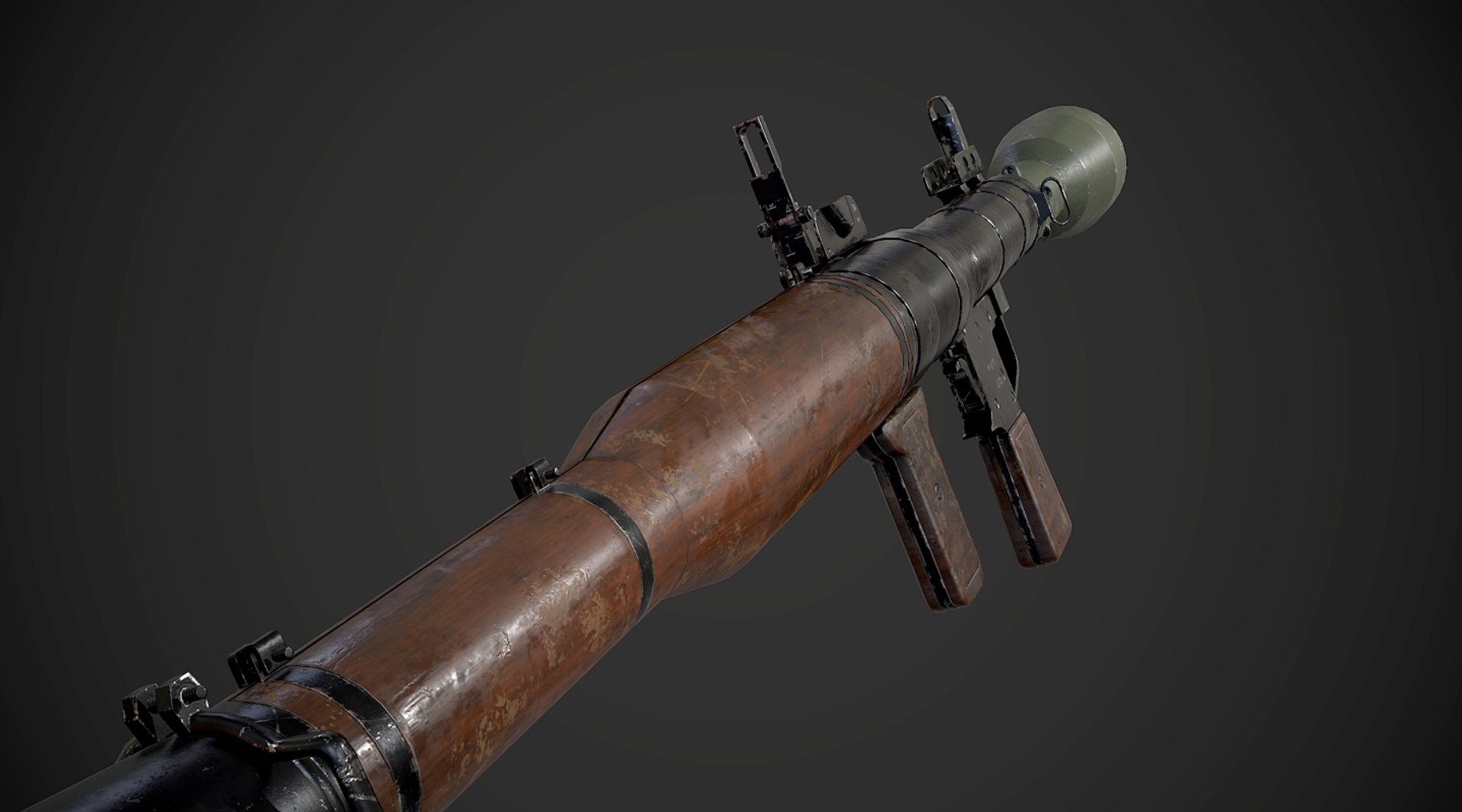 Arma de jogo portátil de lançador de mísseis RPG-7 AAA Modelo 3D $39 -  .unknown .upk .3ds .fbx .max .obj - Free3D