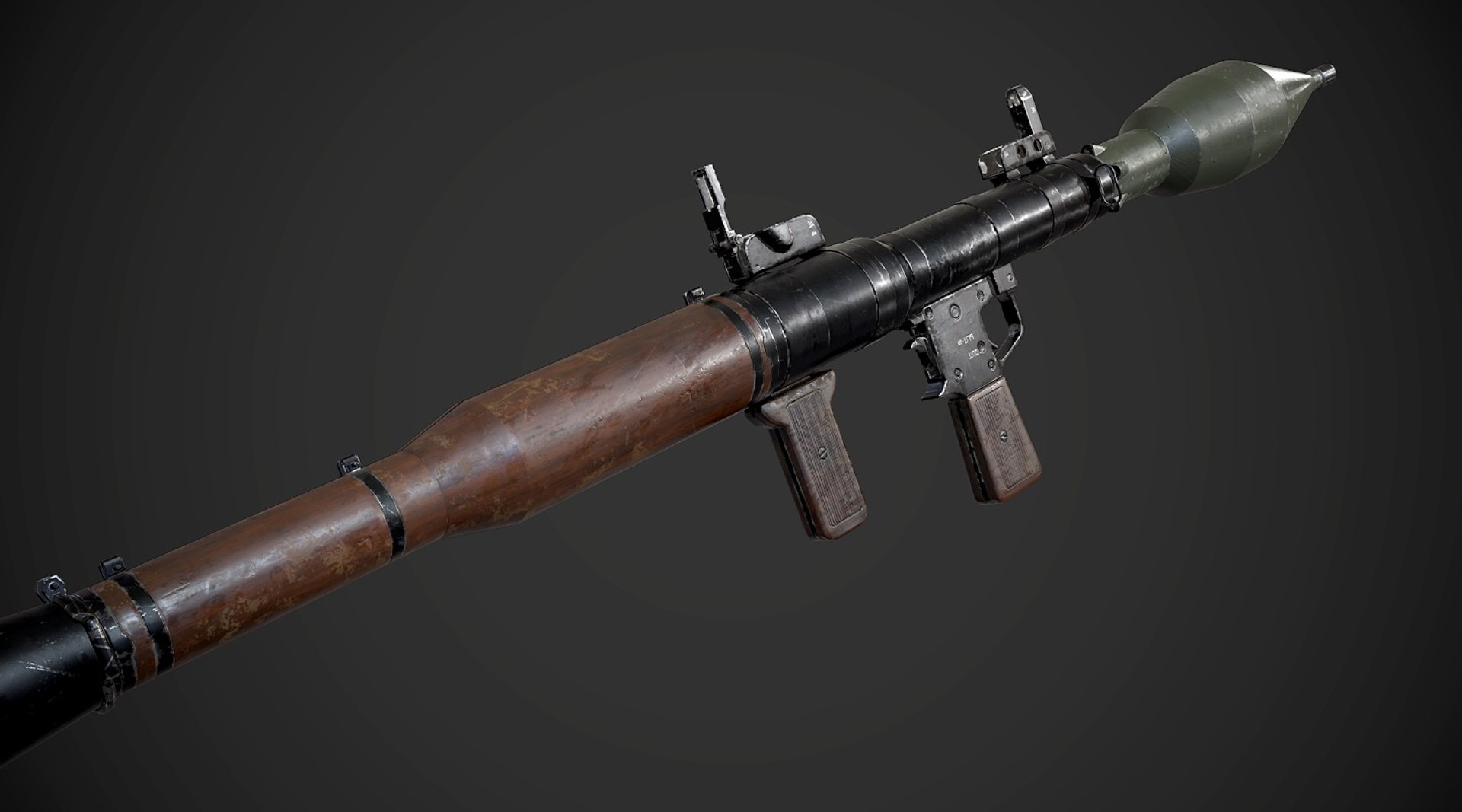 Rpg-7 Aaa Games Weapon 3D Model - TurboSquid 1311812