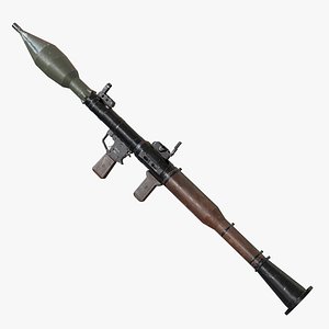 RPG-7 Portable Missile Launcher AAA Game Weapon