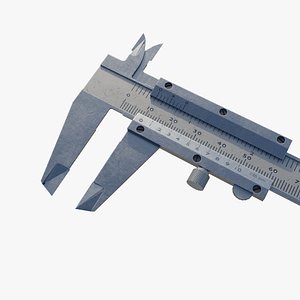 3D Realistic Used Caliper High Poly