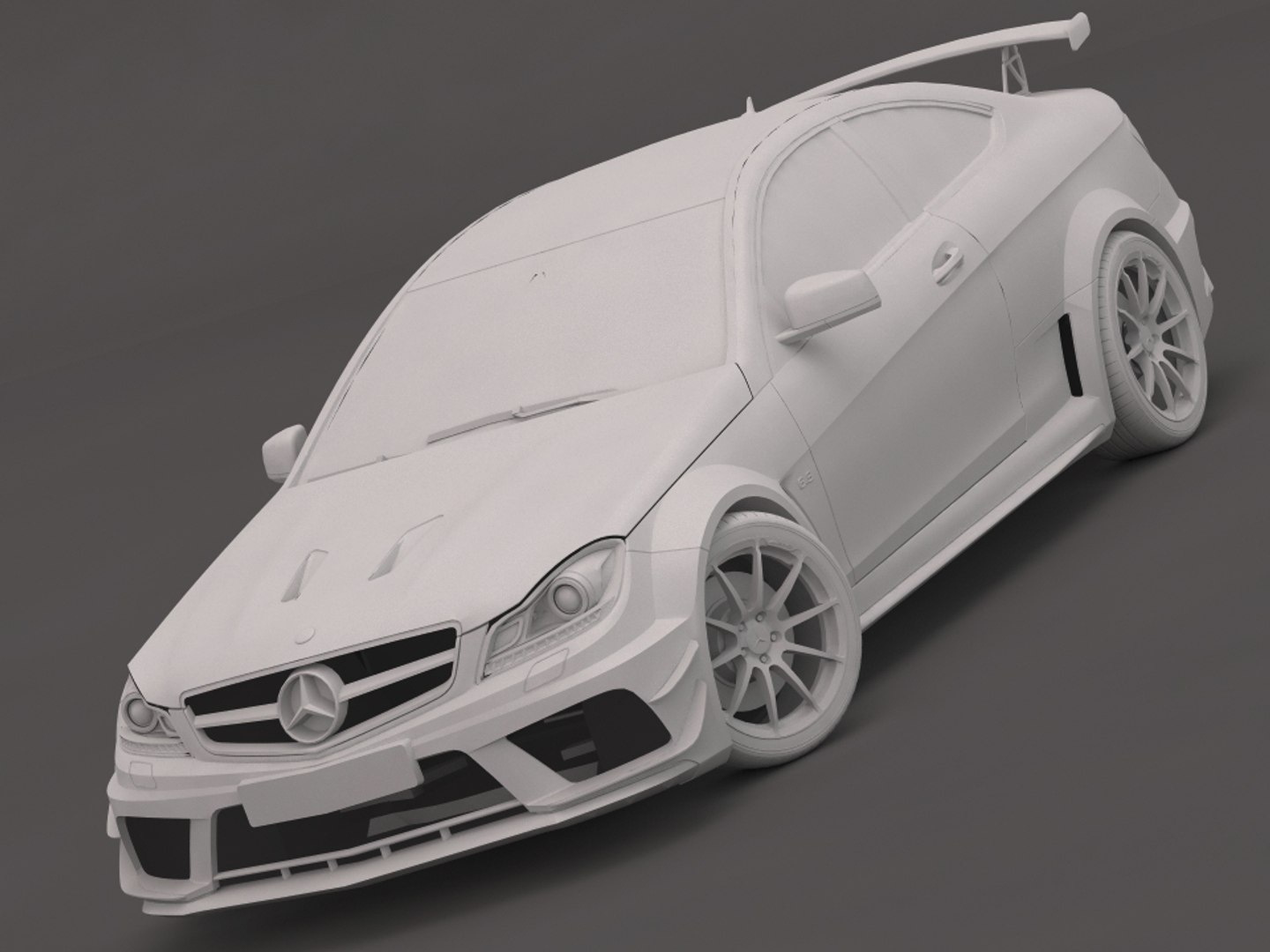 3d Mercedes-benz C 63 Amg