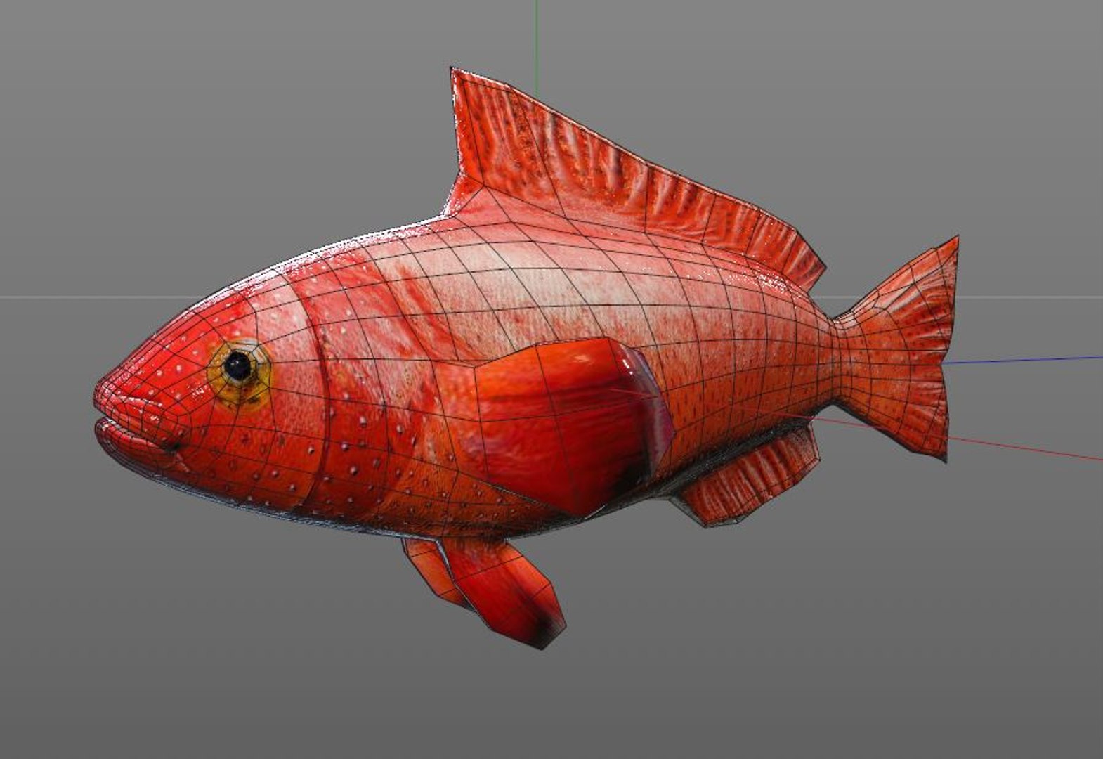 3D Grouper Fish - TurboSquid 1551920