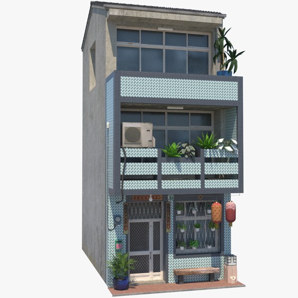 Shennong Street Building 81 3D model