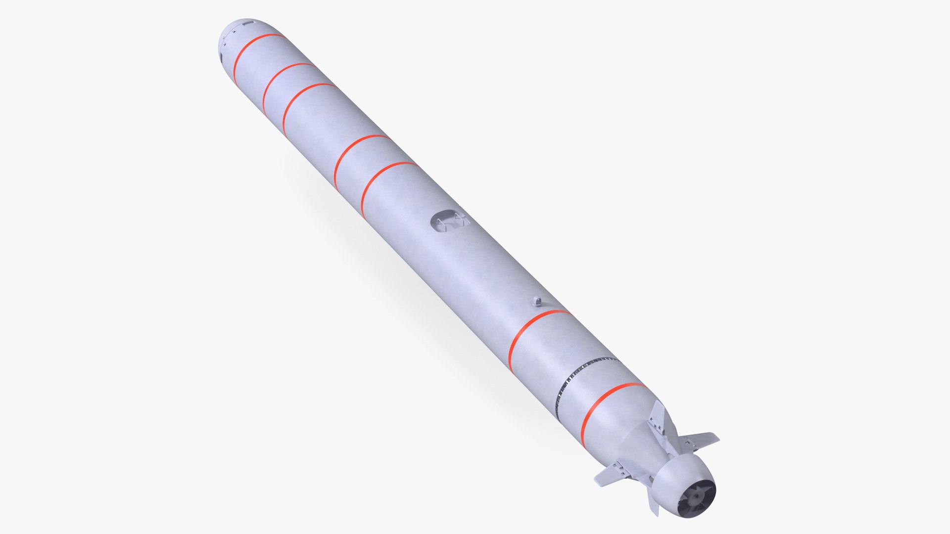 Poseidon Nuclear Torpedoes 3D model preview
