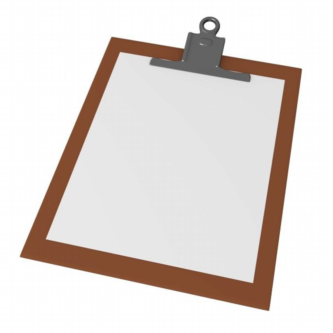3d Model Clipboard