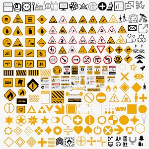 Polygon Decals 202 pieces - Collection 3