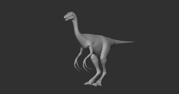 modelo 3d Nothronychus Basemesh Low Poly - TurboSquid 1994701