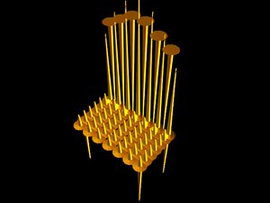 spiky chair 3d max