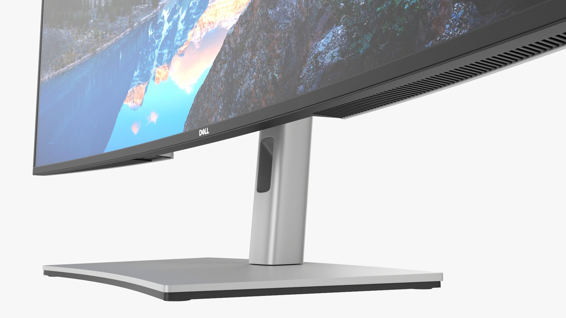 Dell Ultra Sharp LCD 38 Curved Inch Monitor 3D - TurboSquid 1726284