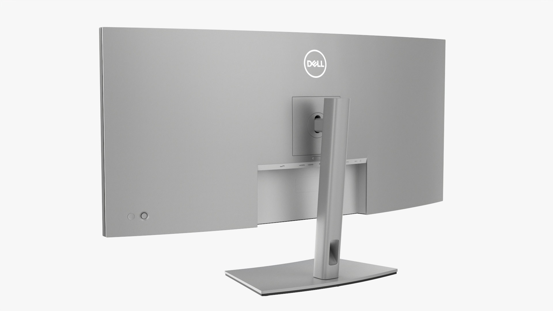 Dell Ultra Sharp LCD 38 Curved Inch Monitor 3D - TurboSquid 1726284