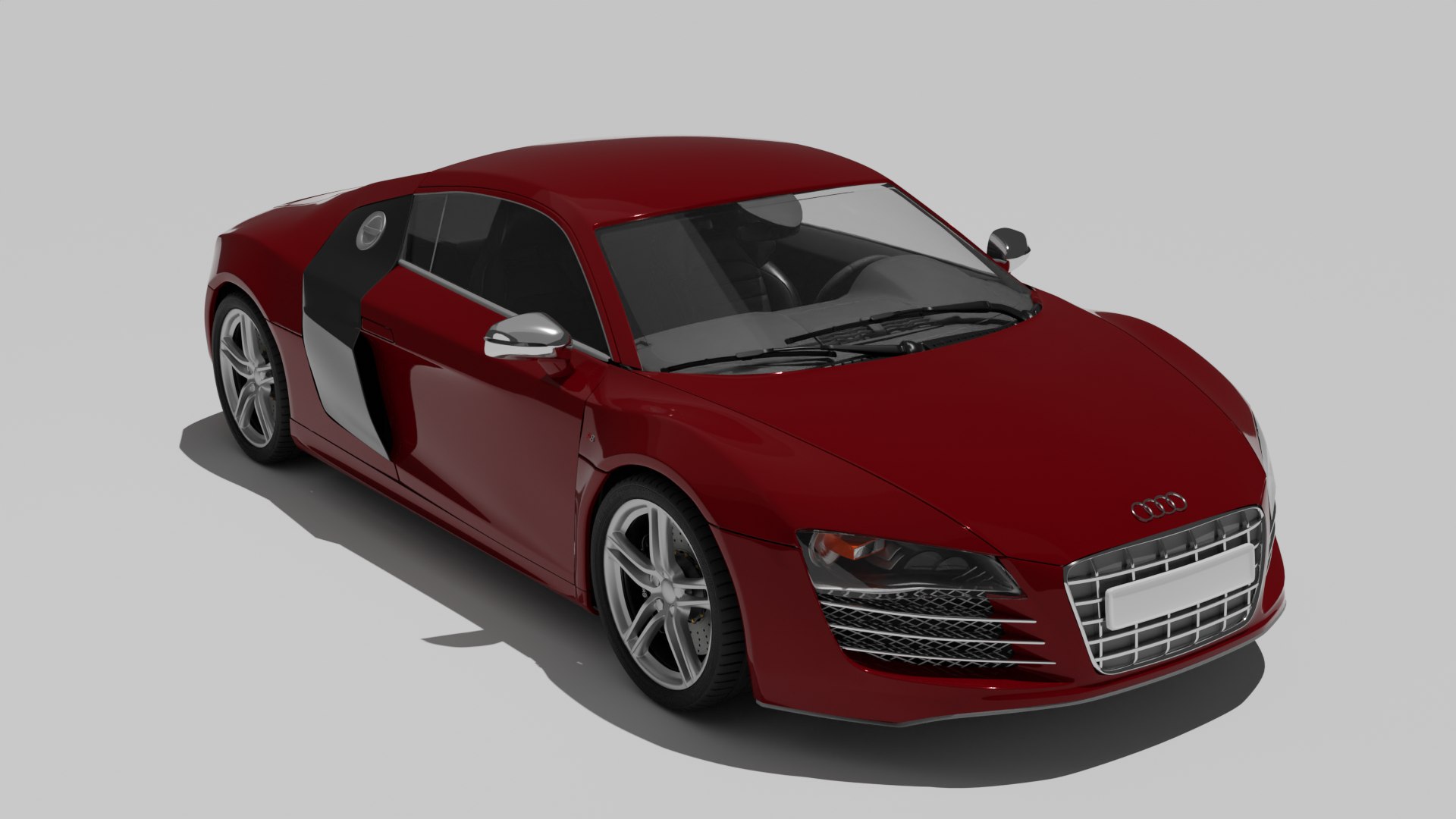 Audi R8 2006 Model Car 3D Model - TurboSquid 2127913