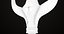 Trident 03 Silver Todas as texturas PBR Unity UE incluídas