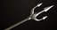 Trident 03 Silver Todas as texturas PBR Unity UE incluídas
