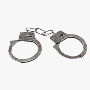 Handcuffs Used 3D model