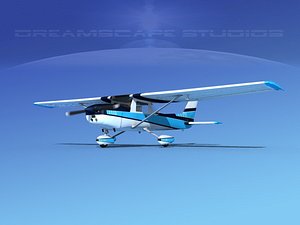 3d cessna 150 commuter model