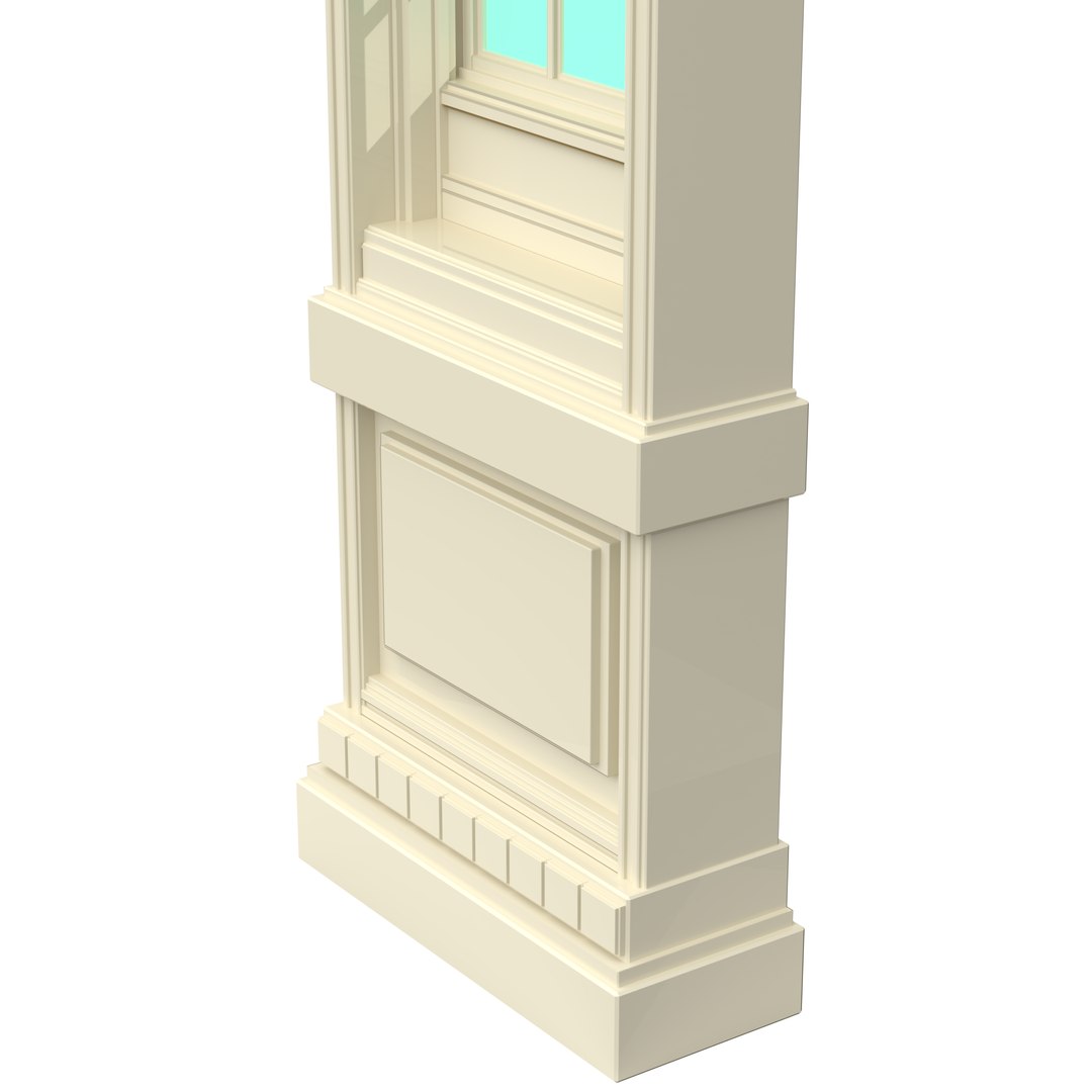 Victorian Window Set IV 3D - TurboSquid 2023506