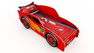 3D childrens bed model